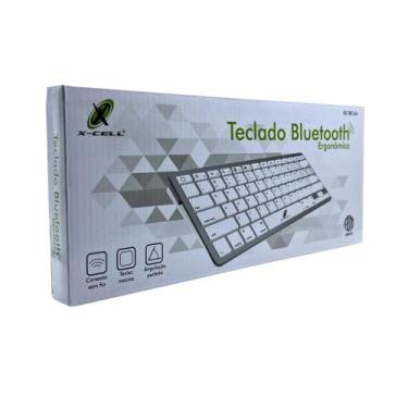 Imagem de Teclado Sem Fio De Longo Alcance SLIM ABNT - x-cell