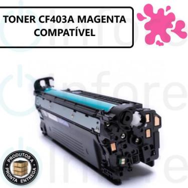 Imagem de Cartucho Toner Cf403a 403a 201a Compatível M252dw M277dw M252 M277 Mag