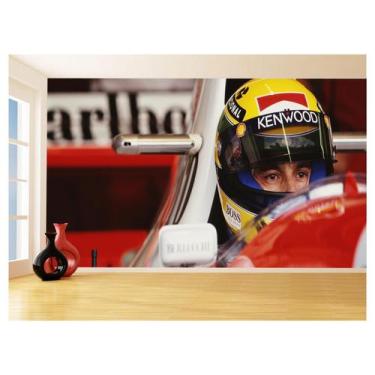 Imagem de Papel De Parede 3D Carro F1 Mclaren Mp4/4 Senna 3,5M Cxr133 - Você Dec