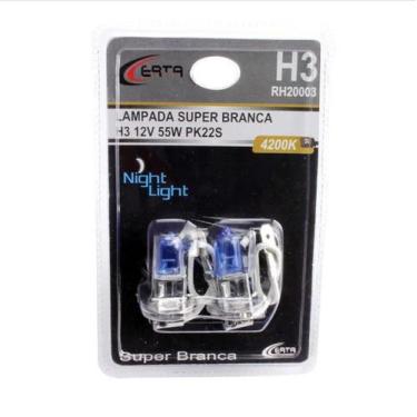 Imagem de Lampada H3 12v 55w Super Branca Certa