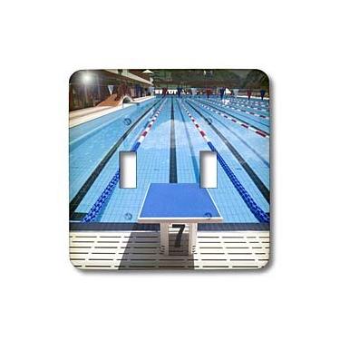 Imagem de 3dRose LLC lsp_82550_2 Russia, Gazprom Resort, Grand Hotel Polyana, Pool Eu26 Wbi0108 Walter Bibikow Interruptor duplo