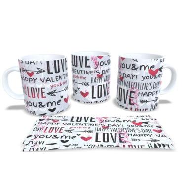 Imagem de Canecas Personalizadas Dia dos Namorados - Estampa Sublimada, Mod.155
