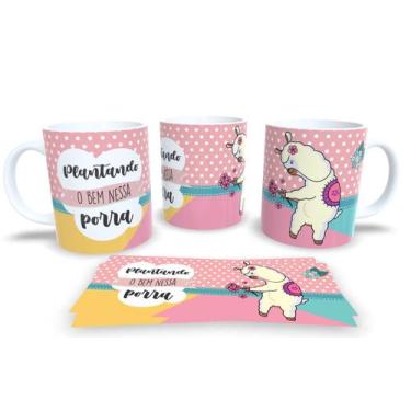 Imagem de Canecas de Porcelana Personalizadas Ihama Irritada - Estampa Sublimada