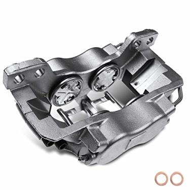 Imagem de A-Premium Conjunto de pinça de freio a disco compatível com modelos selecionados Chevy e GMC - C60, C70, C6000/C7000 Kodiak 1995-1996, C6500/C7500 Kodiak 1997-2002 - Lado traseiro direito do