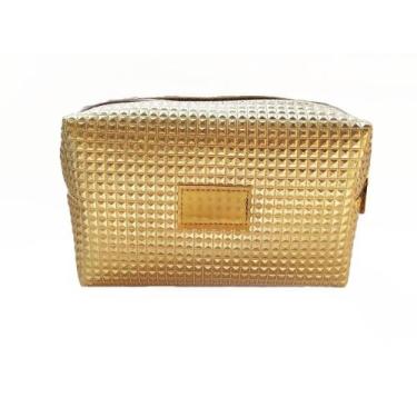 Imagem de Necesserie Bau 3D Douradas - Deluzz