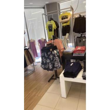 Imagem de Arara Para Roupas Base Em Metalon 30X30 Braços Em Inox - edielcraM