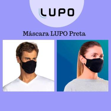 Imagem de Mascara Lupo Adulto AU Zero Costura Vírus Bac-Off - Kit c/2 - Nude/Mar