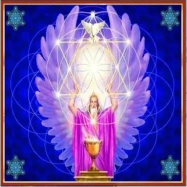 Imagem de Toalha Metatron Em Veludo + Presente - Loja do taro