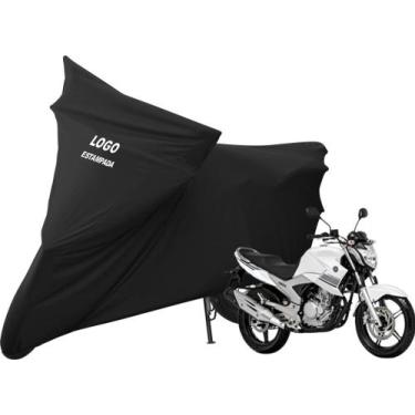 Imagem de Capa De Cobrir Moto Yamaha YS 250 Fazer Não Risca Pintura - Mz, Preta