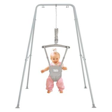 Imagem de FUNLIO suéter de bebê com suporte para 6 a 24 meses, suéter infantil para brincadeiras internas/externas, suéter infantil para menina/menino, com corrente ajustável, fácil de montar e guardar (com s