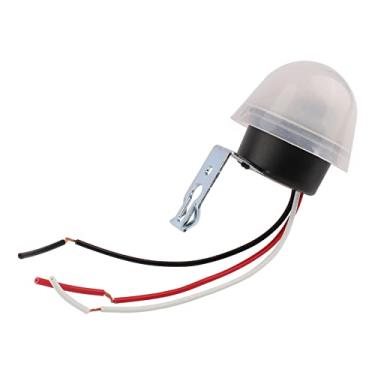 Imagem de DIANQI Interruptor de Luz Noturna Fotocélula Liga/Desliga Automática Interruptor de Sensor de Luz Fotoelétrico (1 Peça Ac/Dc 12V 10A)