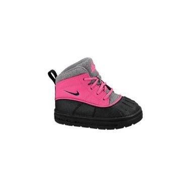 Imagem de Nike Woodside 2 High (TD) Baby Pink Foil Cool Grey Black 524878-600 (9.5)