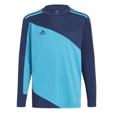 Imagem de adidas Camiseta de goleiro juvenil Squadra 21 azul-marinho - azul escuro YL