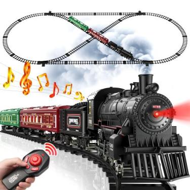 Imagem de Trem Elétrico Hot Bee com Controle Remoto - Com Luz, Som e Fumaça