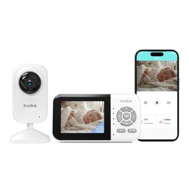 Imagem de Monitor de Bebê Envilink com Câmera e Áudio - Visão Noturna e Wi-Fi