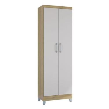 Imagem de Armário Multiuso 2 Portas Damasco Off White - Poquema - Poquema Indust