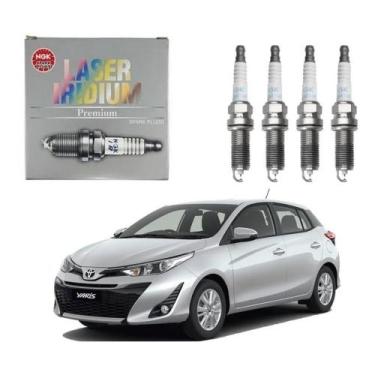 Imagem de Jogo de Velas Original NGK Iridium Toyota Etios e Yaris 1.3 e 1.5 de 2
