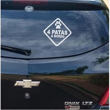 Imagem de Adesivo para carro Bebê a bordo Minions (Branco)