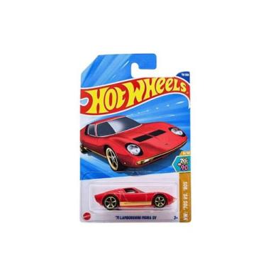 Imagem de Miniatura hot wheels 71 lamborghini miura sv - MATTEL
