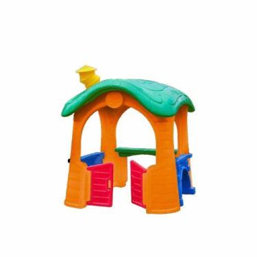 Imagem de Casinha de brinquedo e boneca freso petit standard simples teto vermel