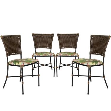 Imagem de Jogo De Cozinha Gramado Argila Cadeiras Jantar