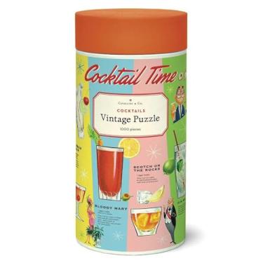 Imagem de Cavallini Quebra-cabeça de 1000 peças, coquetéis vintage (PZL/BAR)