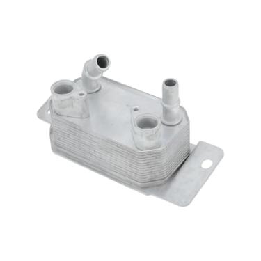 Imagem de VekAuto Resfriador de óleo do motor para Ford Escape 2017-2019 Refrigerador de óleo de transmissão Trans Cooler Nº F1FZ7A095D/F1FZ7A095A Liga de Alumínio Tom Prateado 1 Peça Carro