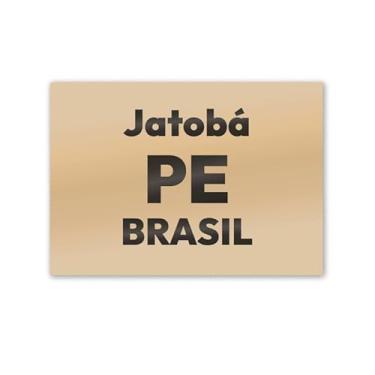 Imagem de Imã de Geladeira Jatobá Pernambuco MDF 8x5 para Lembrete