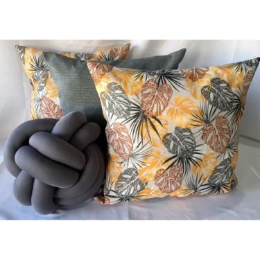 Imagem de Kit 3 Capas de Almofadas Decorativas + Almofada Nozinho(28)