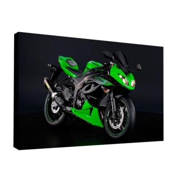 Imagem de Quadro Kawasaki Ninja Verde Br Artes