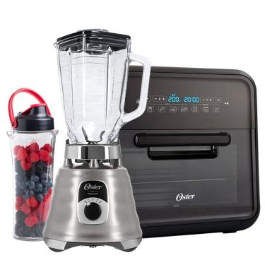 Imagem de Kit Fritadeira Super Fryer e Liquidificador New Osterizer com Jarra Blen N Go