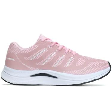 Imagem de Tenis Feminino Caminhada Academia Corrida Confortavel Leve VUKS (Rosa, BR, Adulto, Numérico, 38)