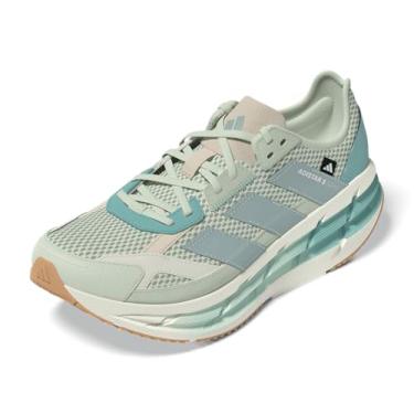 Imagem de adidas Tênis feminino Adistar 3, Verde linho/cinza mágico, metálico/tonelada menta, 37