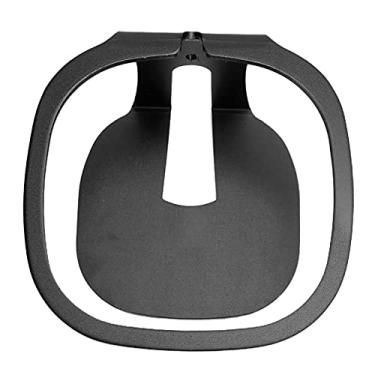 Imagem de Domary Suporte de Parede do Alto -falante de Metal Stand Stand Seguro Porta de Cabo de Carregamento para Sonos One SL/Play: 1 Black Silver (Preto)