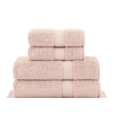 Imagem de Jogo Toalha de Banho Gigante 4 Pçs América Algodão Egípcio Buddemeyer 