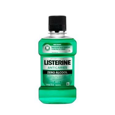 Imagem de Enxaguante Bucal Anticáries MentaListerine - 250ml