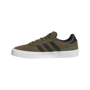 Imagem de adidas Busenitz Vulc II tênis masculino com cadarço casual - branco, amarelo, Multi, 41