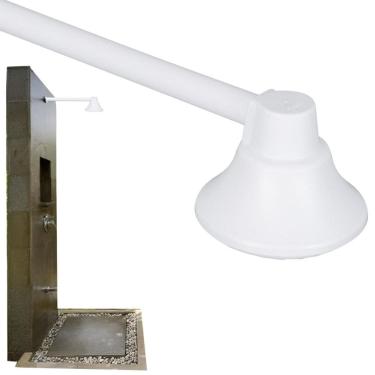 Imagem de Chuveiro Ducha Fria Redondo 9Cm Piscina Jardim Quintal