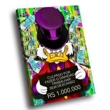 Imagem de Quadro Decorativo Tio Patinhas Culpado