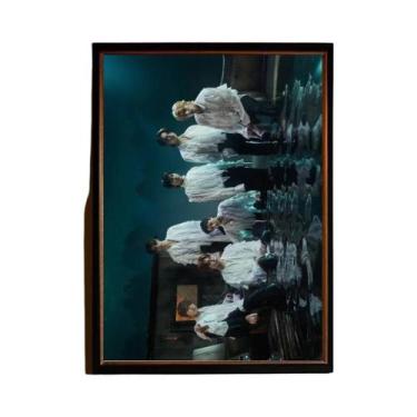 Imagem de E-ENHYPEN Kpop Man HD Art Poster Decoração De Parede Adesiva À Prova D