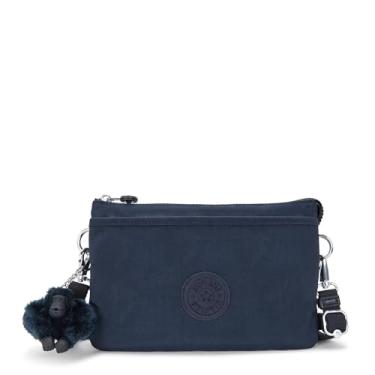 Imagem de Bolsa tiracolo Kipling Riri metálica, Azul Bleu 2, 9.5''L x 6.25''H x 2.5''D