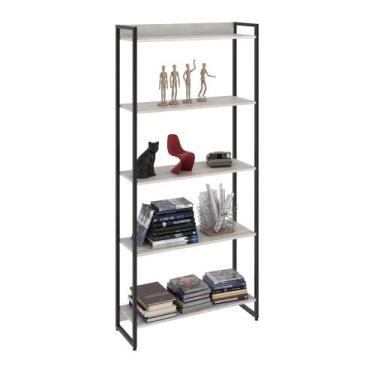 Imagem de Estante Multiuso Para Escritório Industrial 05 Prateleiras Areta 186x8