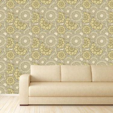 Imagem de Papel de Parede Adesivo - Mandalas - 040ppf - Allodi