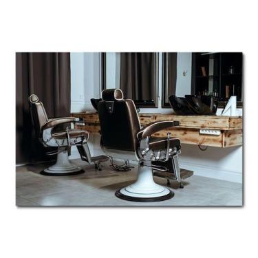 Imagem de Placa Decorativa - Barber Shop - Barbearia - 2252plmk - Allodi