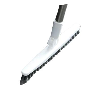 Imagem de Acouto Manuseie a Escova de Fenda para Pisos Profundos, Rejunte de Telha e Drenos-e Ferramenta de Salvamento de Espaço para Salvar Espaço (Branco 120cm)