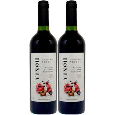 Imagem de Vinho Sem Álcool Tinto Seco Cabernet Vinoh Select - 750mL - Nacional -