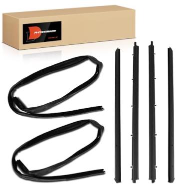Imagem de A-Premium 6 peças tira de vedação de porta e moldura de janela kit de decapagem de tempo compatível com Chevrolet Blazer, K5 Blazer, LUV, S10, S10 Blazer & GMC Jimmy, S15, S15 Jimmy, Sonoma