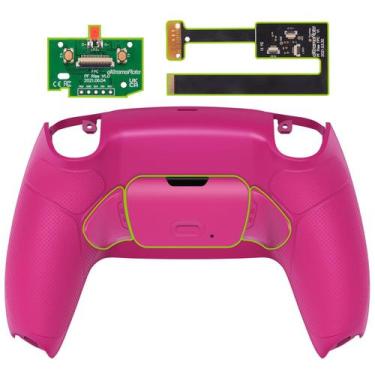 Imagem de Kit Remap ExtremeRate Nova Pink emborrachado para controlador PS5