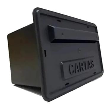 Imagem de Caixa Correio,Caixa De Correios Pvc Carta Correspondências Embutir e Sobrepor Não Enferruja e Não Arranha