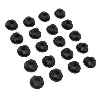 Imagem de AYNEFY Gancho de Rede de Armazenamento de Tronco, Material de Abdomínio Premium, Instalação Fácil, 40 Pacote para Lona de Reboque, Pequenos Acessórios de Caminhonete